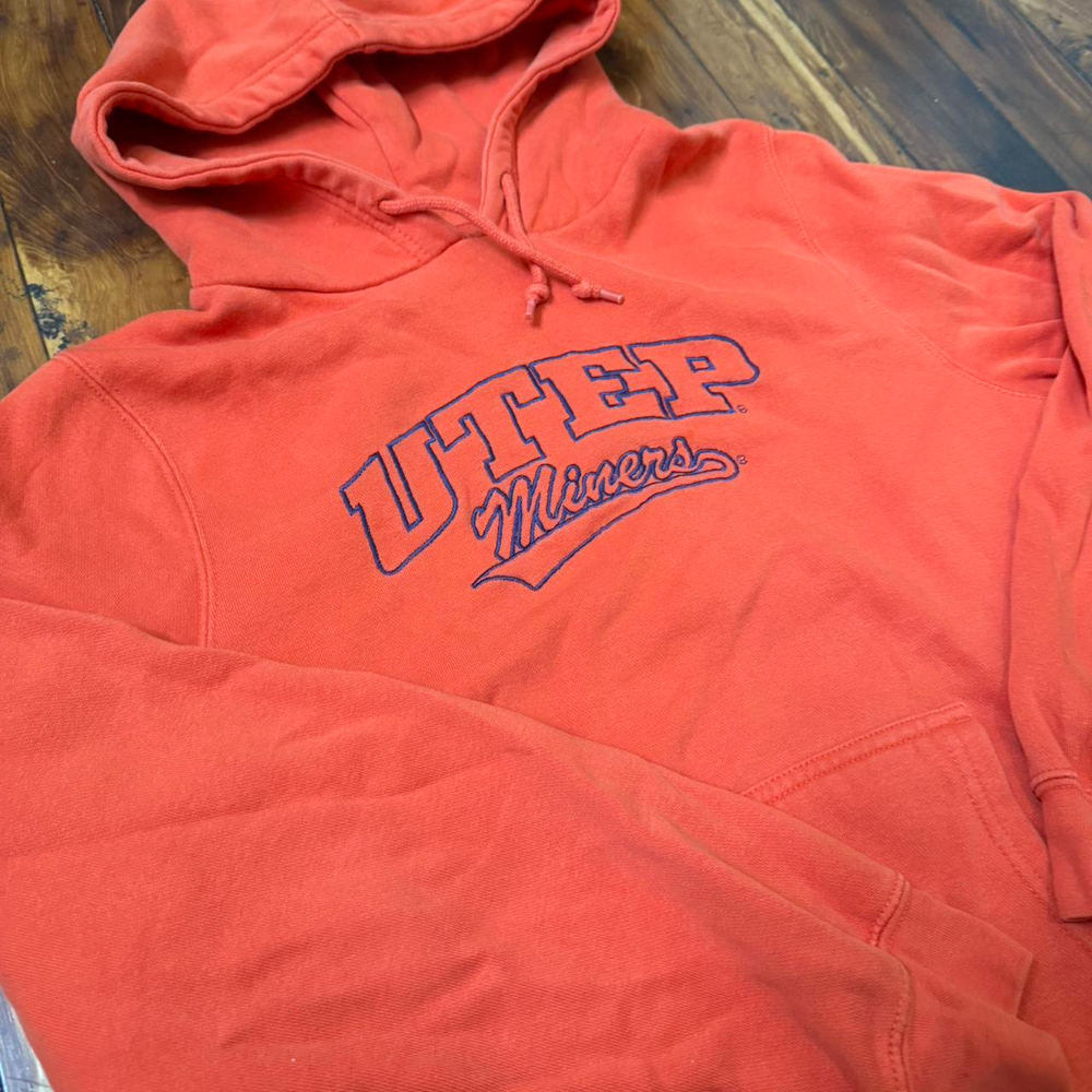 Utep Miner Ncaa Hoodie Size